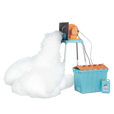 Little Tikes FOAMO Foam Bubble Machine - Outdoor Party Fun for Kids and Adults with Easy Setup & Cleanup, Hours of Continuous Foam Bubble Making Fun, Hypoallergenic and Non-Toxic