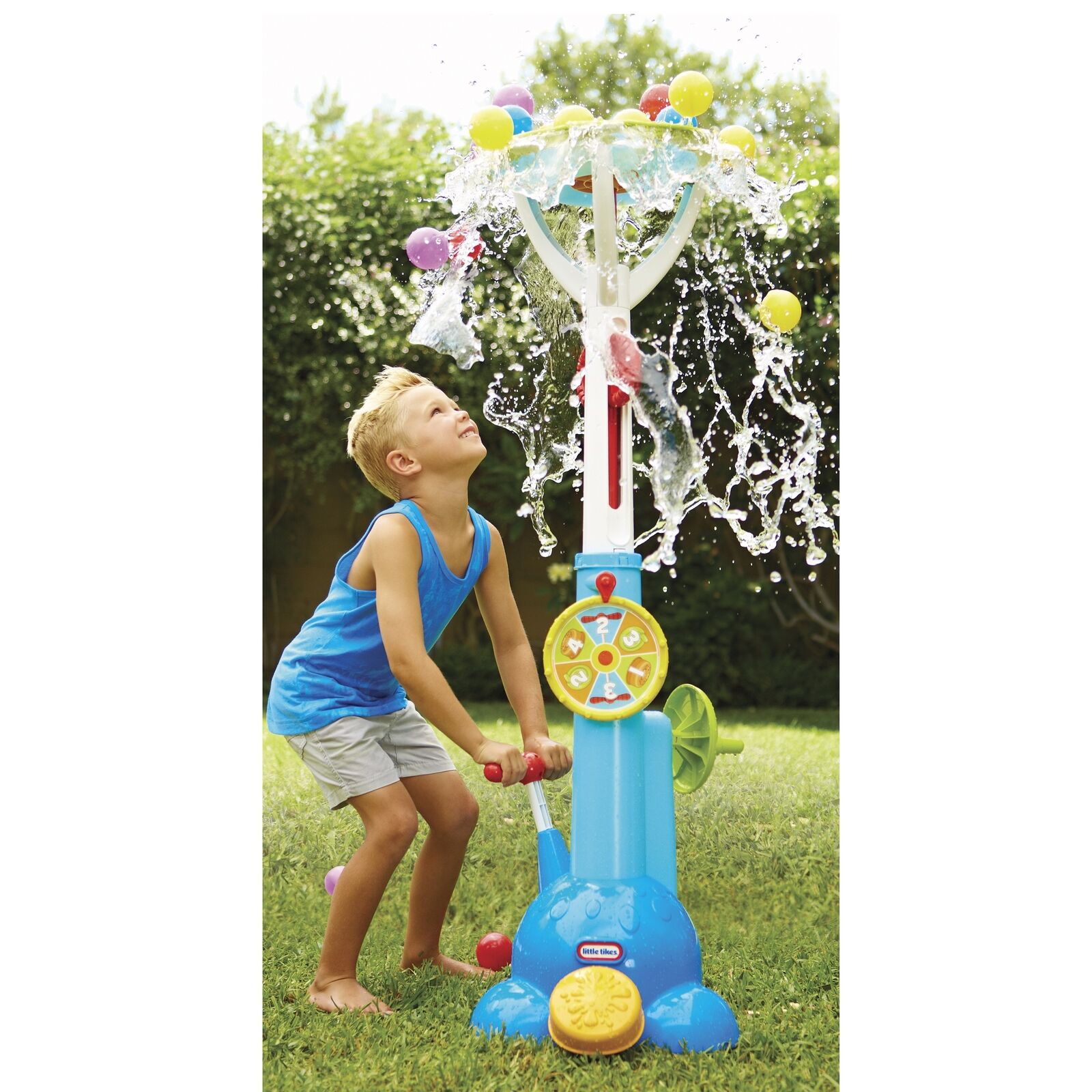 Little Tikes Fun Zone Pop 'n Splash Surprise Game for Kids + Balls