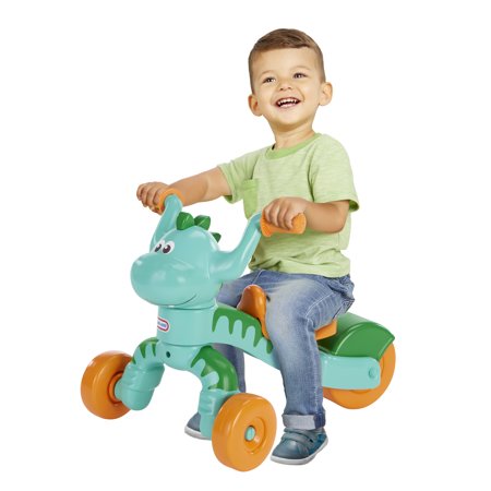 Little Tikes Go & Grow Dino Foot-to-Floor Dinosaur Tricycle for Toddlers Ride-on Toy - For Kids Boys Girls Ages 12 Months to 3 Years Old