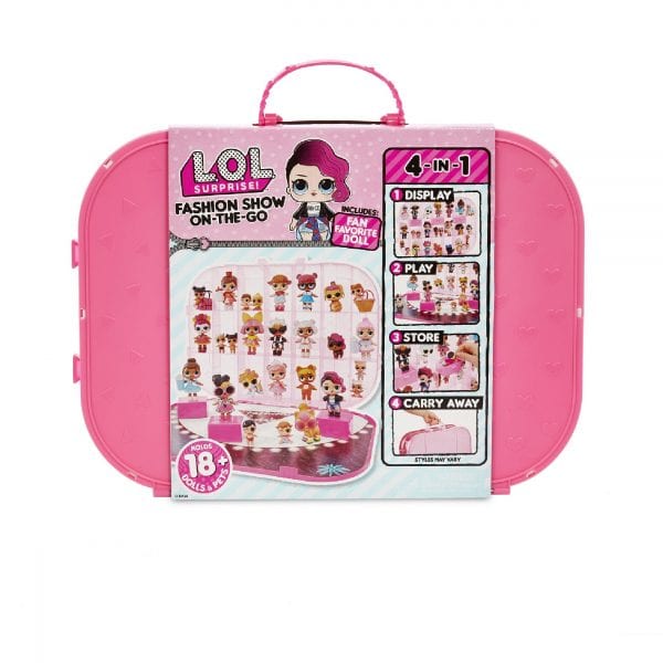 LOL Surprise! Fashion Show On-The-Go Storage Playset only 50 cent!