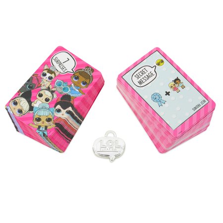 LOL Surprise: 7 Surprises Card Game With A Collectible Charm, Great Gift for Kids Ages 4 5 6+