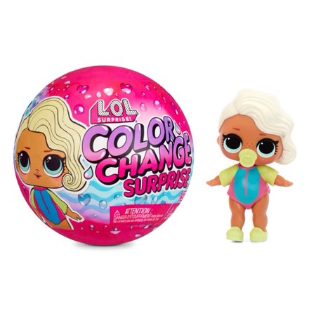 LOL Surprise Color Change Dolls With 7 Surprises, Great Gift for Kids Ages 4 5 6+