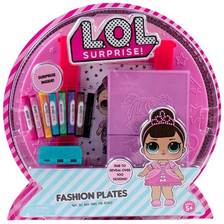 L.O.L. Surprise! Fashion Plates, Fashion Design Activity Kit, Makes Over 100 Designs, Ages 6+