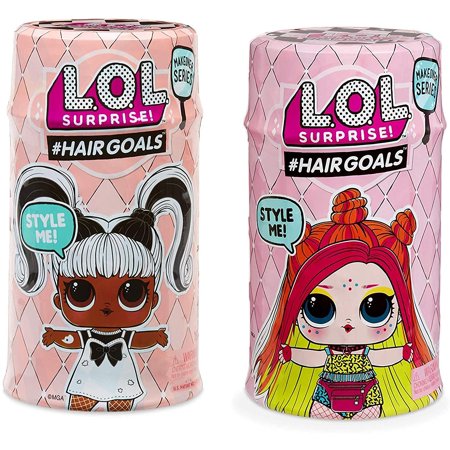 L.O.L. Surprise! #Hairgoals Makeover Series with 15 Surprises 2 Pack | #1 & #2 Series