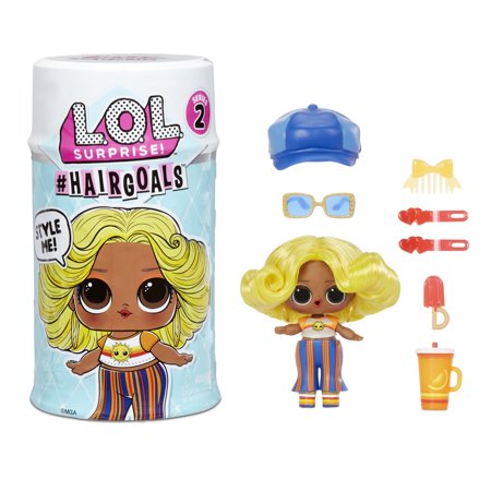 LOL Surprise Hairgoals Series 2 Doll With Real Hair and 15 Surprises, Accessories, Great Gift for Kids Ages 4 5 6+