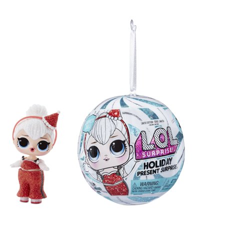 LOL Surprise Holiday Supreme Doll Sleigh Babe With 8 Surprises Including Collectible Holiday Doll, Shoes, and Accessories