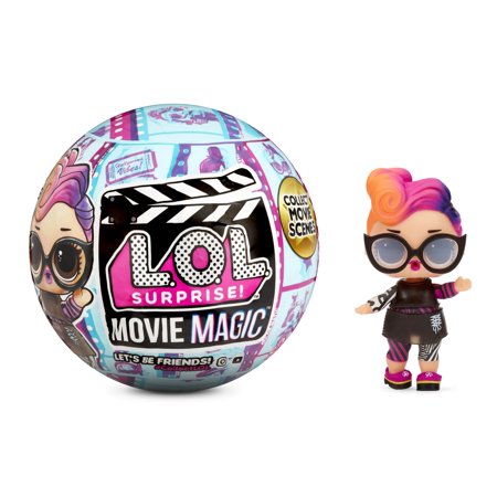 LOL Surprise Movie Magic Dolls With 10 Surprises Including Movie Props, Great Gift for Kids Ages 4 5 6+
