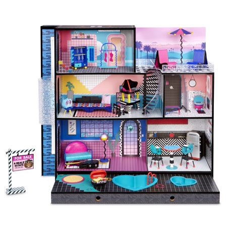 LOL Surprise OMG House Dollhouse With 85+ Surprises Made from Real Wood – Great for Kids Ages 4+ On Sale At Walmart