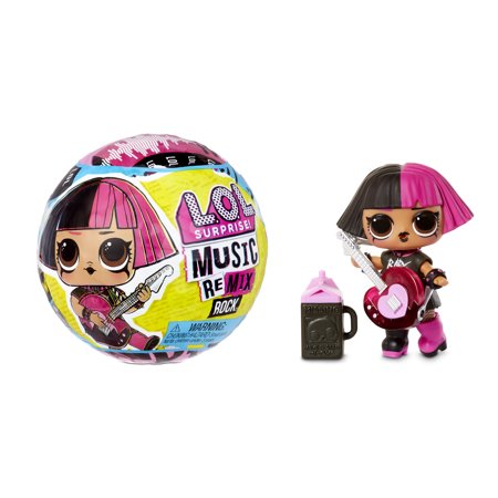 LOL Surprise Remix Rock Dolls With 7 Surprises including Instrument, Great Gift for Kids Ages 4 5 6+