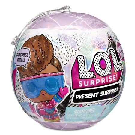 LOL Surprise WInter Chill Dolls With 8 Surprises Including Collectible Doll, Fashions, Doll Accessories, Holiday Ornament Reusable Packaging – Great Gift for Girls Ages 4+