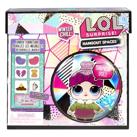 LOL Surprise Winter Chill Spaces-1, Great Gift for Kids Ages 4+