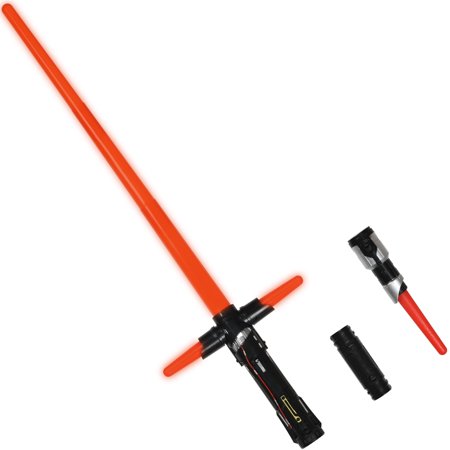LONGRV Red Lightsaber Forge Darth Maul Double-Bladed Electronic Star Wars Light saber Roleplay Toy, Toys for Kids Ages Ages 4 and Up