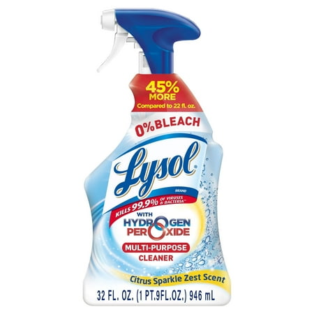 Lysol Bleach Free Hydrogen Peroxide MultiPurpose Cleaner, Citrus 32oz