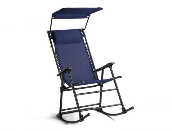 Zero Gravity Folding Rocking Chair with Sunshade Major Price Drop!