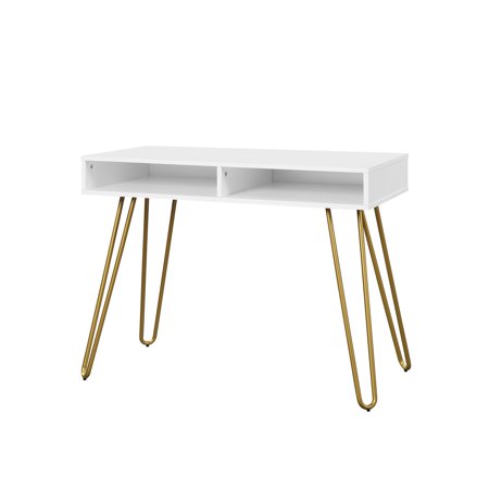 Mainstays Hairpin Writing Desk, Multiple Finishes