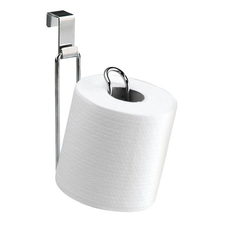 Mainstays Metalo Over-the-Tank Toilet Paper Holder, 7.5" x 4.5" x 1.25", Chrome
