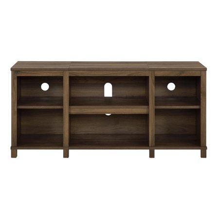Mainstays Parsons TV Stand for TVs up to 50", Canyon Walnut