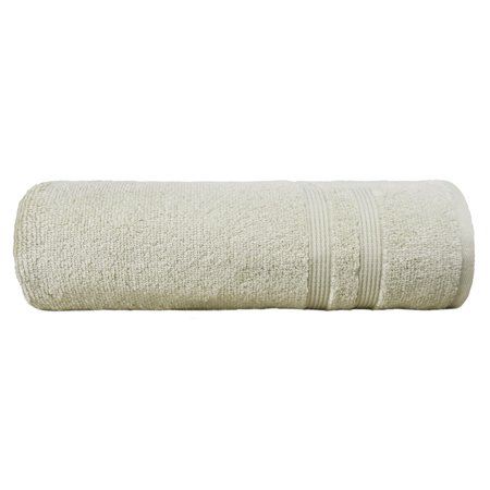 Mainstays Performance Anti-Microbial Solid Bath Towel, 54" x 30", Papyrus Beige