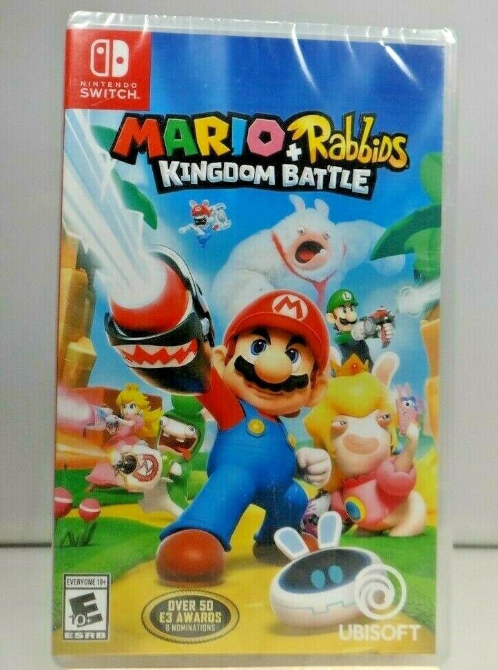 Mario + Rabbids Kingdom Battle (Nintendo Switch, 2017)**New Sealed