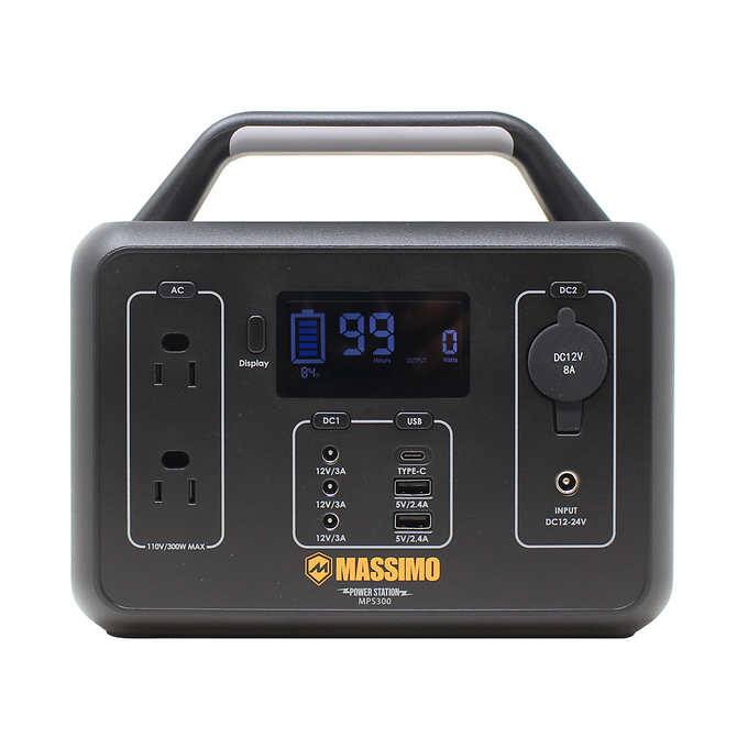 Massimo 300W 12V Portable Lithium Battery Power Station on Sale At Costco