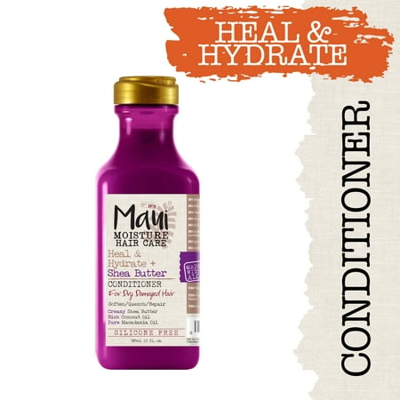 Maui Moisture Heal & Hydrate + Shea Butter Conditioner - WALMART