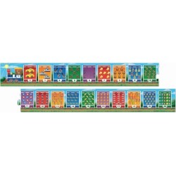 Melissa and Doug 20-Piece Number Train Floor Puzzle