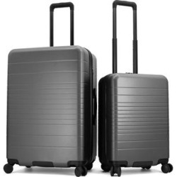 Member's Mark Two-Piece Hardside Luggage Set-Grey