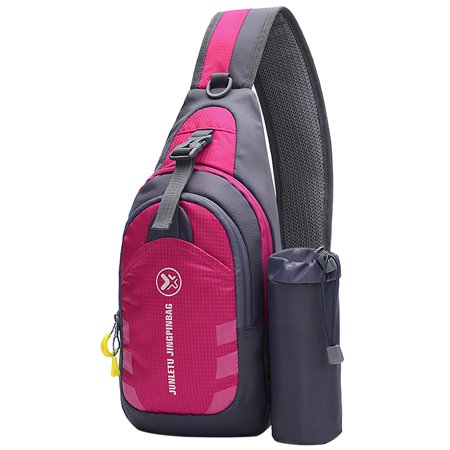 Men Women Sling Backpack Chest Crossbody Bag Shoulder Bag Travel Sports Gym Daypack