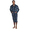 Men's Croft & Barrow® Patterned Plush Robe