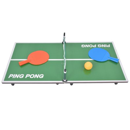 Mgaxyff Mini Ping Pong Game,Indoor Mini Table Tennis Table Game Folding Ping Pong Desk Parent-Child Entertainment Toy,Mini Ping Pong Table