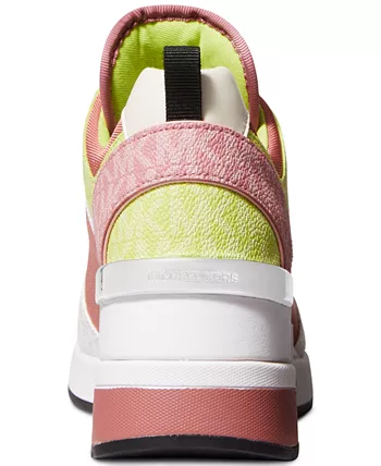 Michael Michael Kors Women'S Georgie Trainer Sneaker On Sale At Macy'S
