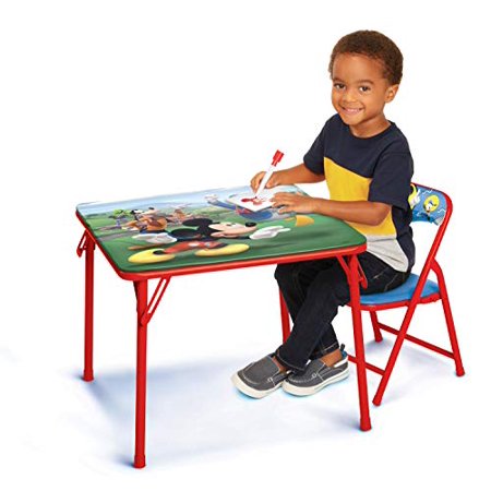 Mickey Kids Table & Chair Set, Junior Table for Toddlers Ages 2-5 Years