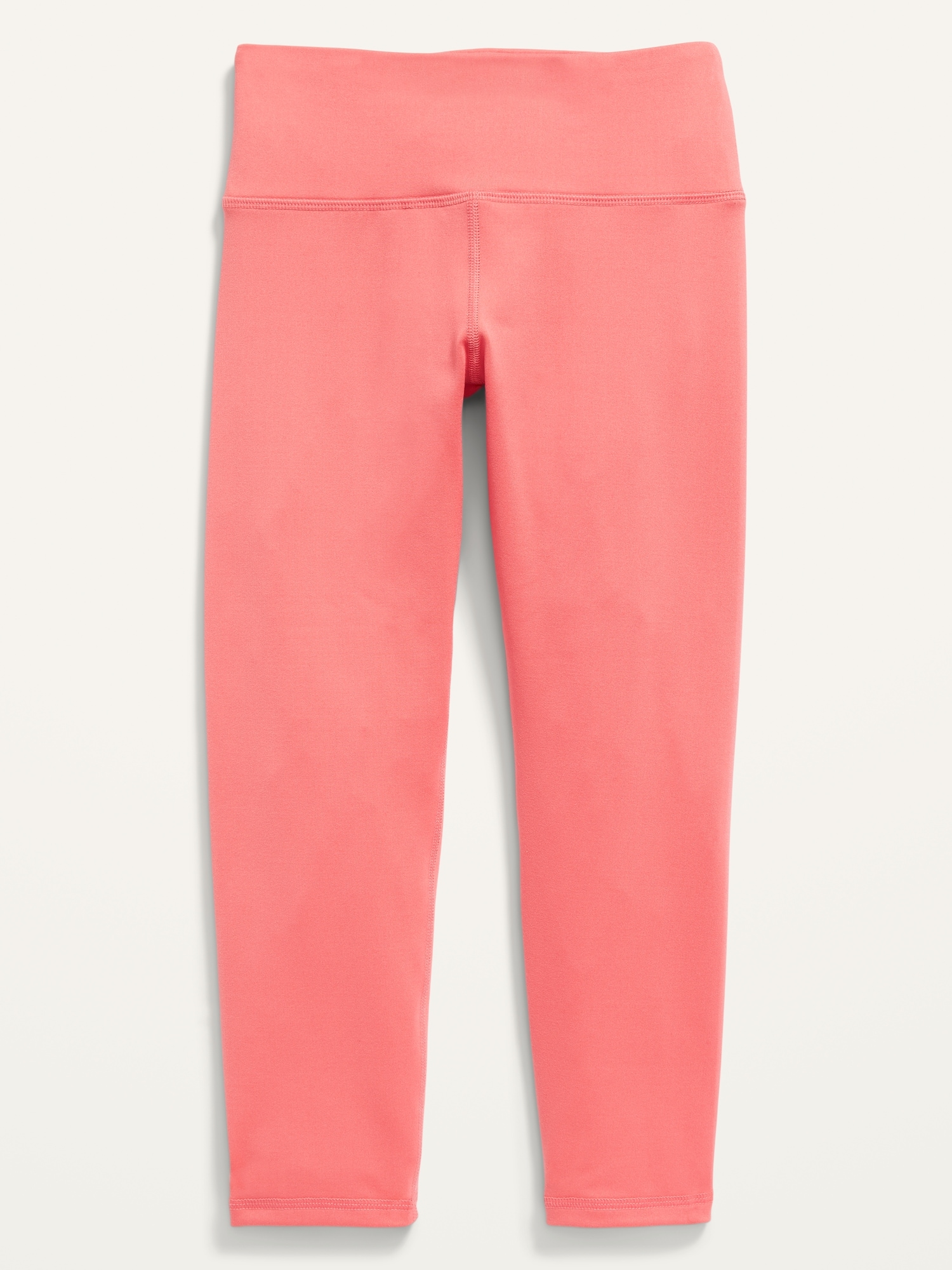Mid-Rise PowerPress Crop Leggings for Girls On Sale At Old Navy