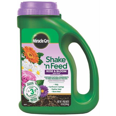 Miracle-Gro Shake 'N Feed Rose & Bloom Plant Food 4.5 lbs.