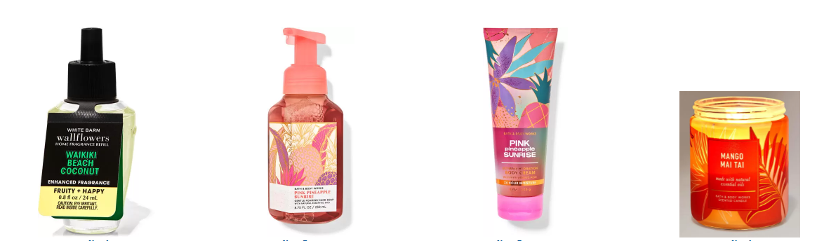 Mix and Match! BOGO FREE Bath and Body Works!