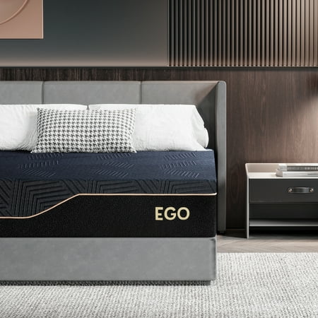 EGO Memory Foam Mattress, 8 inch Medium Firm Mattress Bed in a Box  - PRICE DROP AT WALMART!