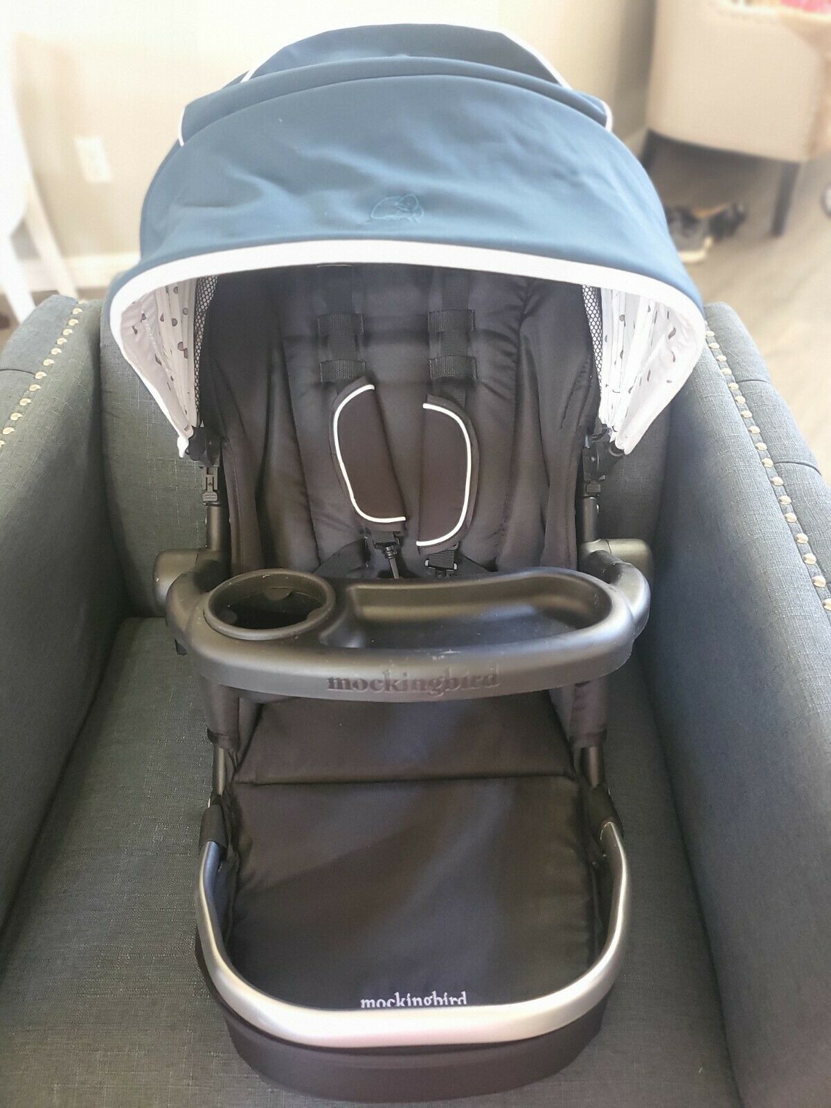 Mockingbird Stroller's Replacement Seat in Sea Color HOT DEAL AT WALMART!