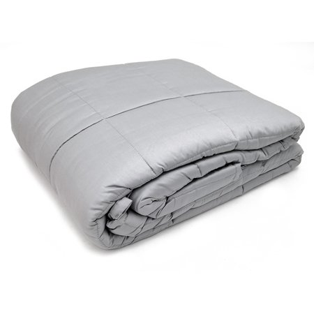 Modern Home Tranquil Series Full/Queen 60" x 80" Weighted Blanket - 15lb Steel Gray
