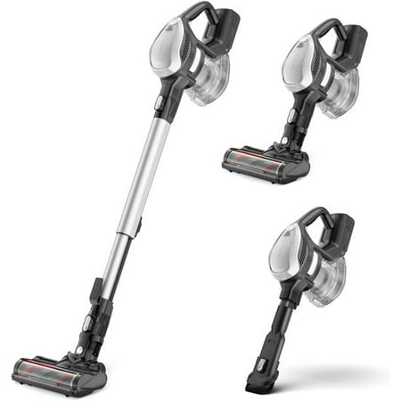 Moosoo Cordless Vacuum 4-in-1 Lightweight Stick Vacuum Cleaner  - PRICE DROP AT WALMART!