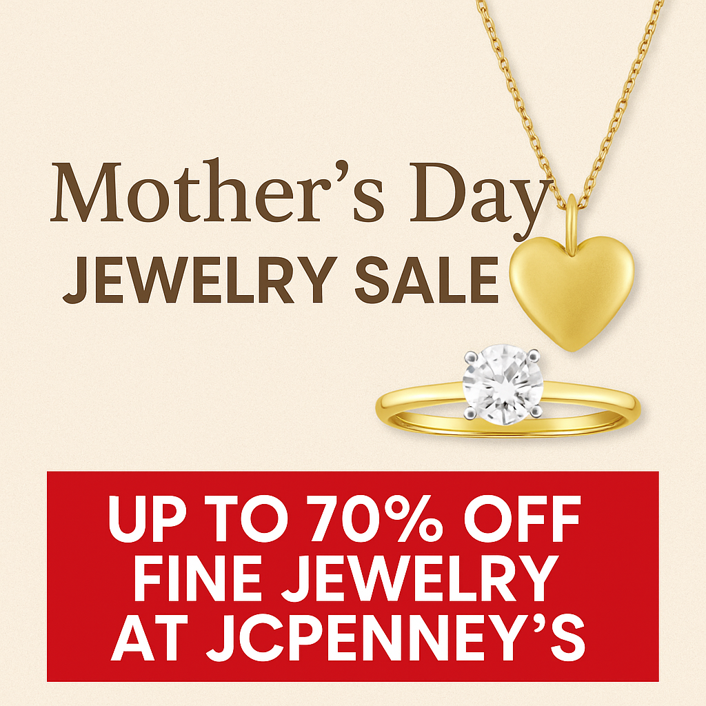 Mother’s Day Jewelry Sale: Up to 70% Off Fine Jewelry at JCPenney’s