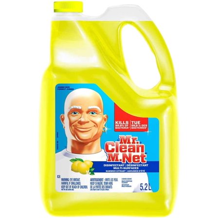 Mr. Clean Summer Citrus Liquid Multi Purpose Cleaner, 176 Fl.Oz / 5.2 L