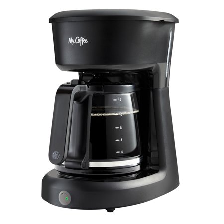 Mr. Coffee 12 Cup Coffee Maker | Easy Switch with Auto-Pause, Black