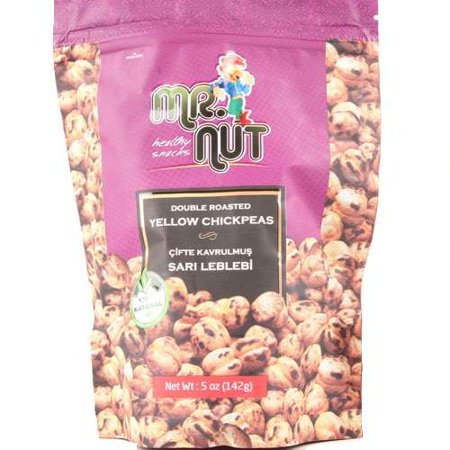 Mr. Nut Double Roasted & Salted Yellow Chickpeas -5oz
