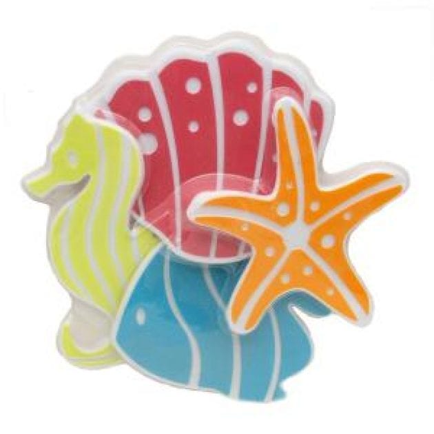 Multi-colored Baby Sea Animals Non-slip Bathtub Mats (4set) For Just 8.51!!!!