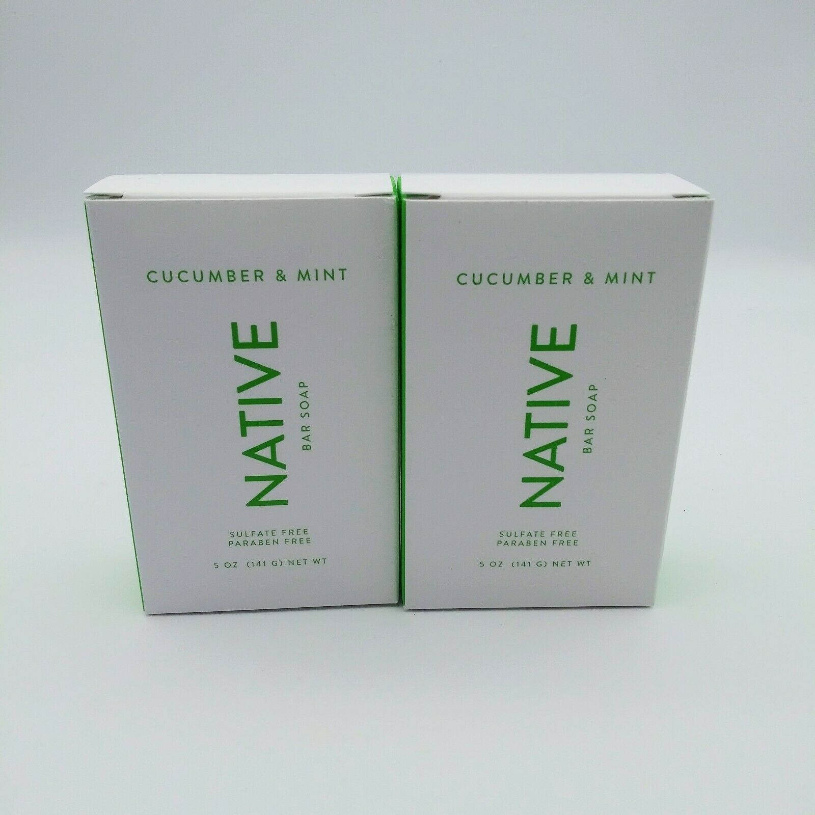 NATIVE Paraben Sulfate Free Cucumber & Mint Deodorant 2 Pack 5 OZ EA