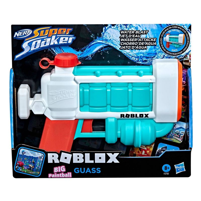 NERF Super Soaker Roblox BIG Paintball!: Guass Water Blaster TODAY ONLY At Target