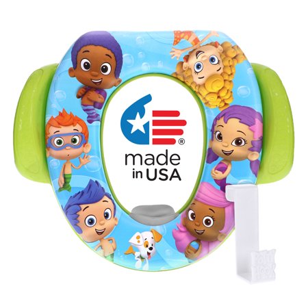Nickelodeon Bubble Guppies "Fintastic" Soft Potty Seat with Potty Hook