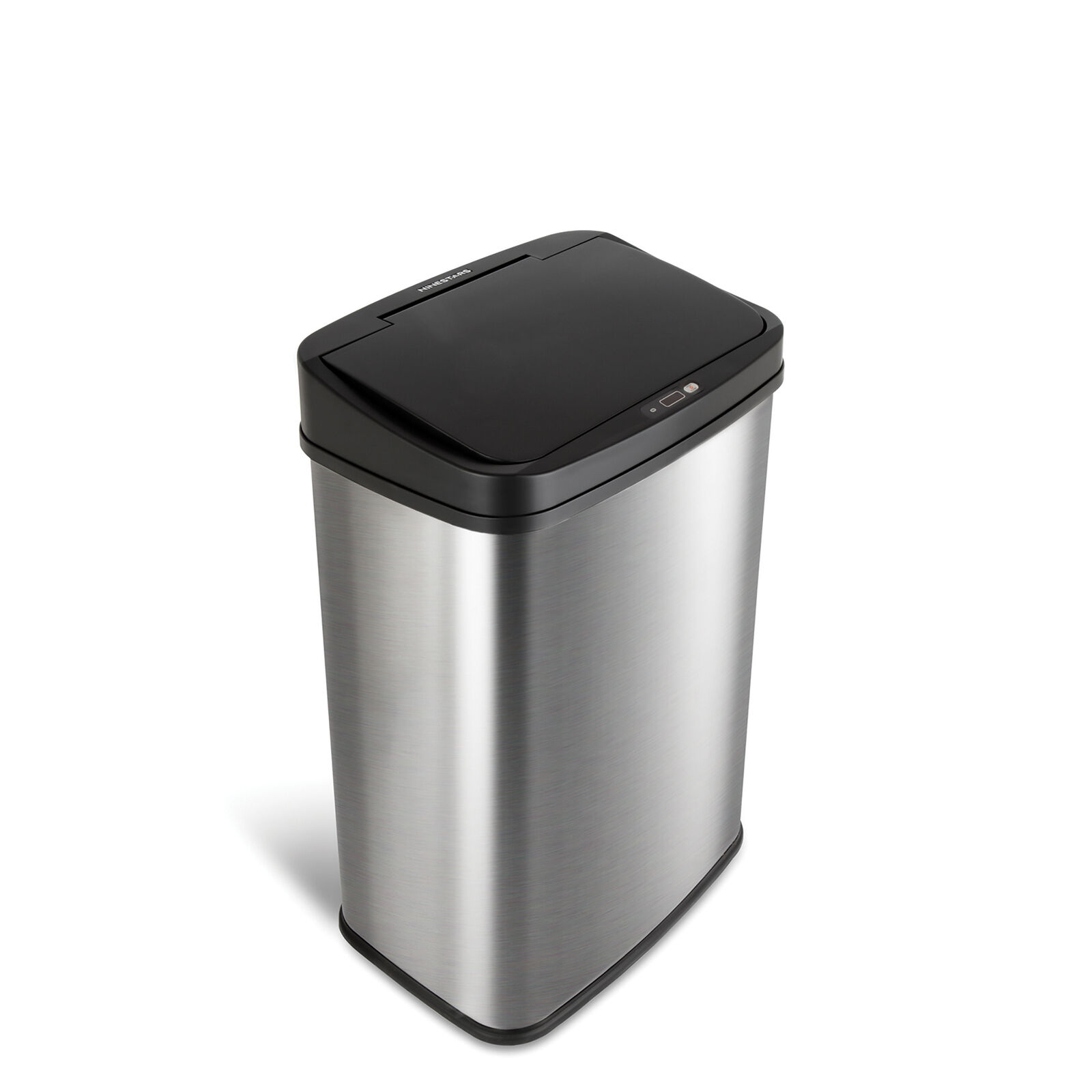 Nine Stars Motion Sensor Touchless 13.2 Gallon Trash Can, Stainless Steel