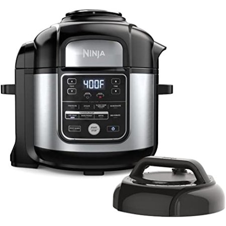 Ninja Foodi 10-in-1, 8 Quart XL Pressure Cooker Air Fryer Multi-cooker, Stainless, OS405