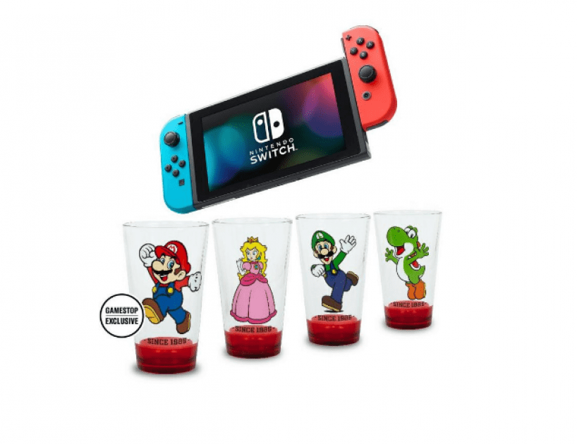 Cyber Monday Deal! Nintendo Switch Bundle With Mario Glasses At Gamestop!